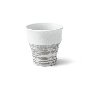 画像1: 【酒器コレクション】粉雪カップ　銀彩 【Sake Cup Collection】Konayuki Cup Gindami