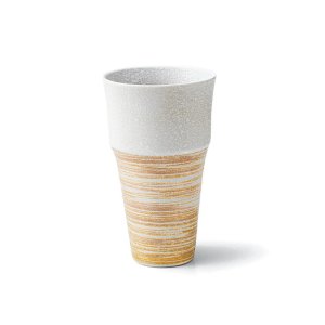 画像1: 【酒器コレクション】粉雪タンブラー　金彩 【Sake Cup Collection】Konayuki tumbler Kindami