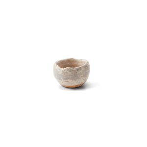 画像1: 【酒器コレクション】粉引刷毛目　丸ぐい呑