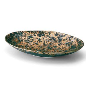 画像1: 【KIN-RAN -金襴-】楕円皿 【KIN-RAN -金襴-】Oval Plate