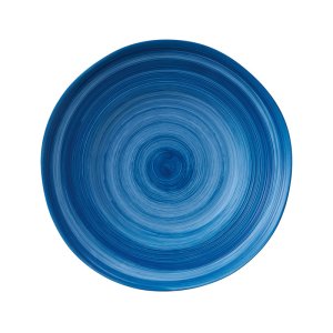 画像1: 【FUDE-MAKI】22.5cmプレート　青 【FUDE-MAKI】22.5cm Plate Blue