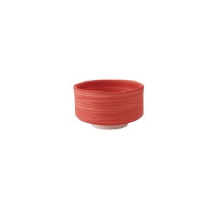 画像1: 【FUDE-MAKI】小抹茶碗　赤 【FUDE-MAKI】Small Matcha Cup Red