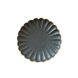 画像1: 【KINKA -金華-】中皿　黒 【KINKA -金華-】Medium Plate Black