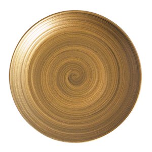 画像1: 【STORM】8寸皿　金