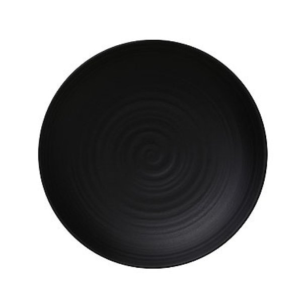 画像1: 【こよみ】黒8寸皿 【こよみ】Black 24cm Plate (1)