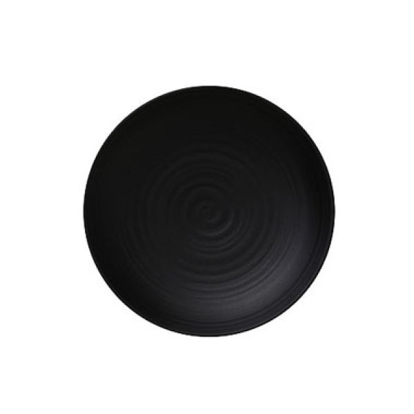 画像1: 【こよみ】黒6寸皿 【こよみ】Black 18cm Plate (1)