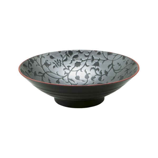 画像1: 【MIWAKU -魅惑-】麺鉢　黒 【MIWAKU -魅惑-】Noodle Bowl Black (1)