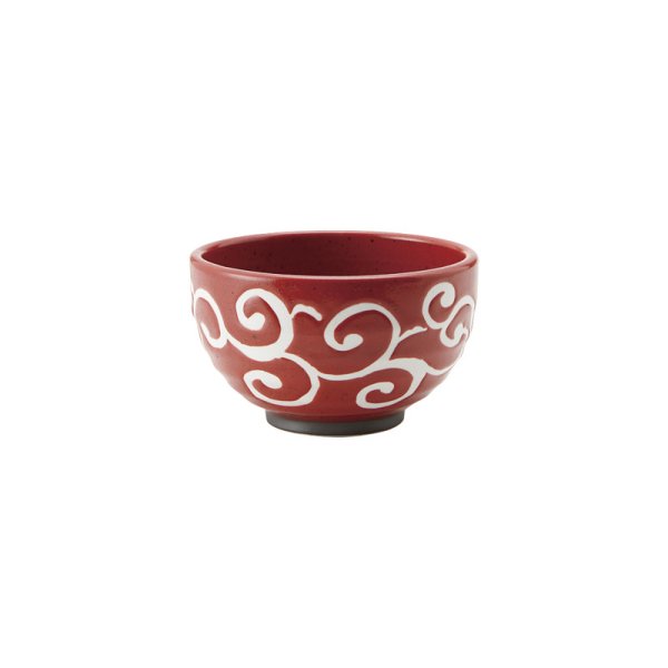 画像1: 【GOEMON -五右衛門-】小丼　赤 【GOEMON -五右衛門-】Small Rice Bowl Red (1)