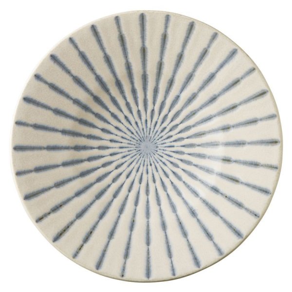 画像1: 【GEKKO -月光-】9.5寸皿　白 【GEKKO -月光-】30cm Plate White (1)