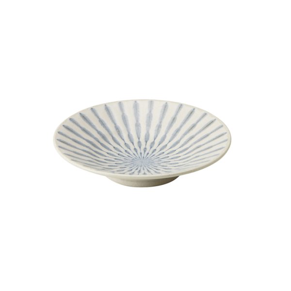 画像1: 【GEKKO -月光-】6.5寸浅鉢　白 【GEKKO -月光-】19.5cm Shallow Bowl White (1)