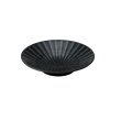 画像1: 【GEKKO -月光-】6.5寸浅鉢　黒 【GEKKO -月光-】20cm Shallow Bowl Black (1)