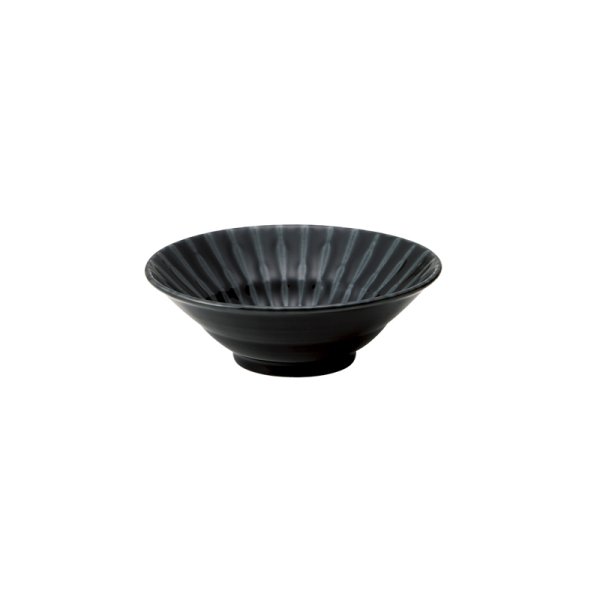 画像1: 【GEKKO -月光-】5.5寸深鉢　黒 【GEKKO -月光-】16.5cm Deep Bowl Black (1)