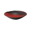 画像1: 【MUSASHI】丸皿（大）　赤 【MUSASHI】Round Plate Large Red (1)
