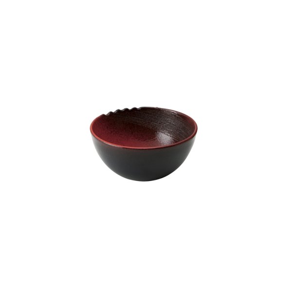 画像1: 【MUSASHI】鉢（中）　赤 【MUSASHI】Bowl Medium Red (1)