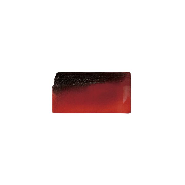 画像1: 【MUSASHI】角皿（小）　赤 【MUSASHI】Rectangle Plate Small Red (1)
