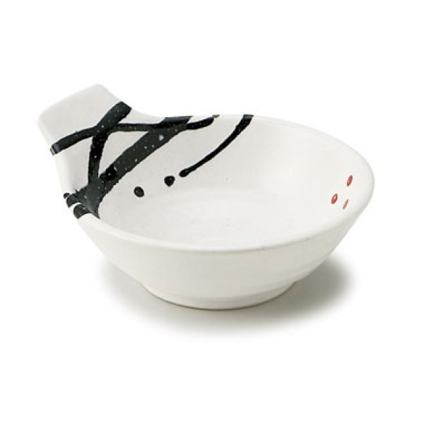 画像1: 【TENGU】とんすい　白 【TENGU】Bowl with grip White (1)