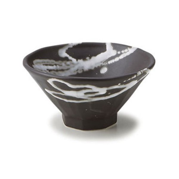 画像1: 【TENGU】4.8寸飯碗　黒 【TENGU】14.4cm Rice Bowl Black (1)