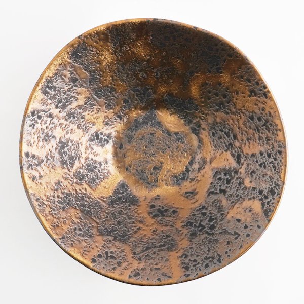 画像3: 【KIN-RAN -金襴-】たわみ鉢(大) (3)