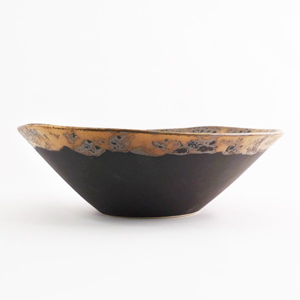 画像2: 【KIN-RAN -金襴-】たわみ鉢(大) (2)