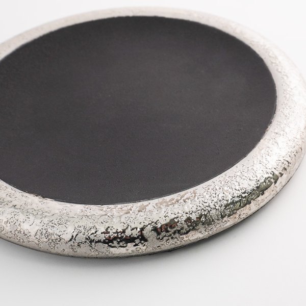 画像4: 【SATURN】厚口皿(小) 銀 (4)