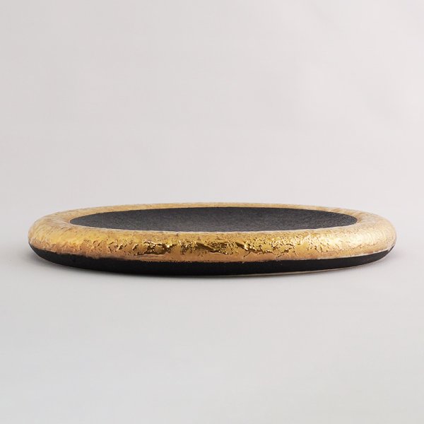 画像2: 【SATURN】厚口皿(小) 金 (2)