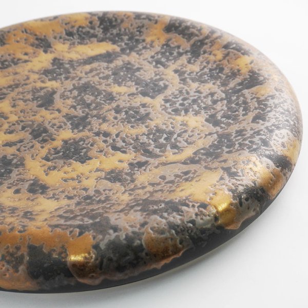 画像4: 【KIN-RAN -金襴-】厚口皿(大) (4)