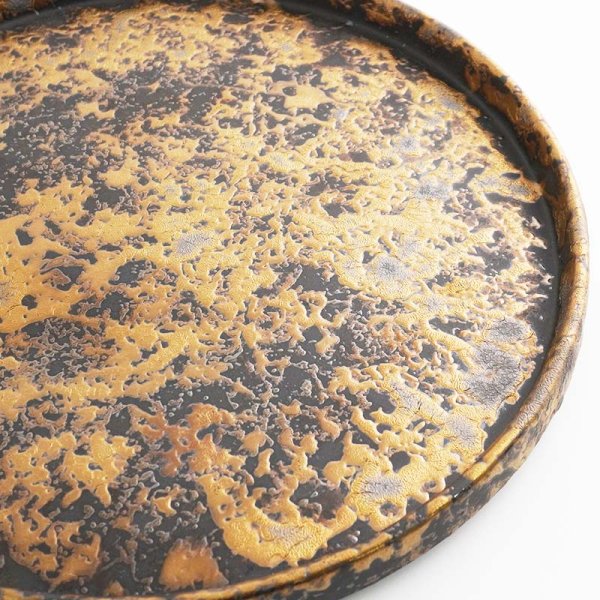 画像4: 【KIN-RAN -金襴-】切立フラットプレート (4)