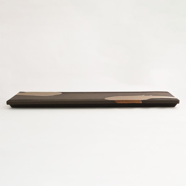 画像2: 【SHAKU】長皿(大) 黒 (2)