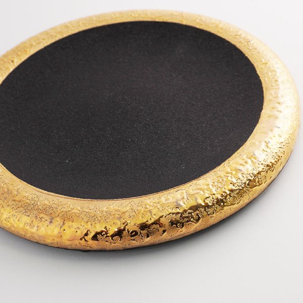 画像4: 【SATURN】厚口皿(小) 金 (4)