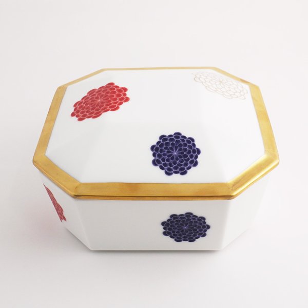 画像8: 【IROE -色絵-】三段重 菊 (8)