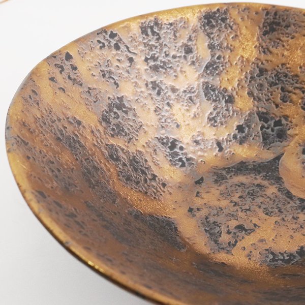画像4: 【KIN-RAN -金襴-】たわみ鉢(大) (4)