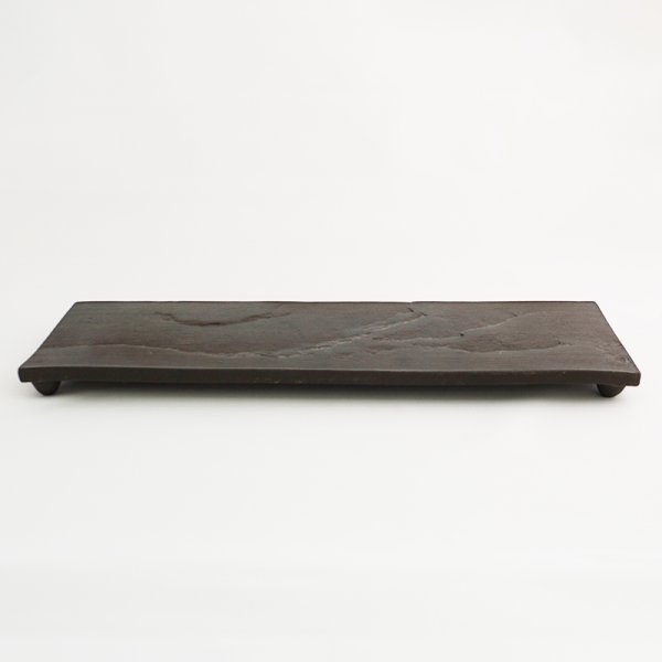 画像3: 【CHITOSE -千歳-】長皿 黒 【CHITOSE -千歳-】Long Plate Black (3)