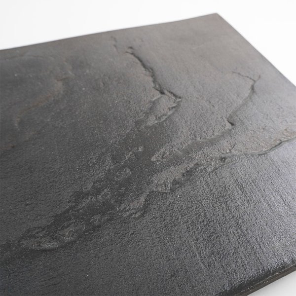 画像5: 【CHITOSE -千歳-】正角皿 黒 【CHITOSE -千歳-】Square Plate Black (5)