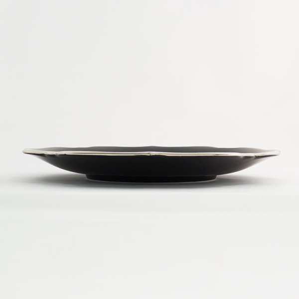 画像2: 廃盤:【RINKA】盛皿 黒 (2)