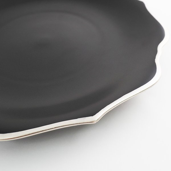 画像4: 廃盤:【RINKA】盛皿 黒 (4)