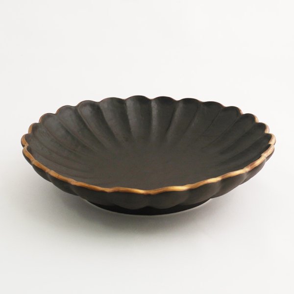 画像3: 【KINKA -金華-】大皿　黒 【KINKA -金華-】Large Plate Black (3)