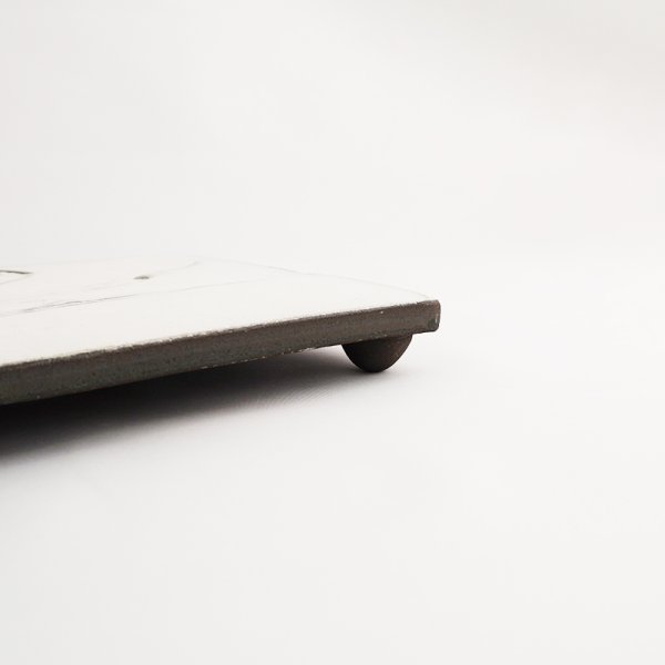 画像6: 【CHITOSE -千歳-】焼物皿 白 【CHITOSE -千歳-】Grilled dish Plate White (6)