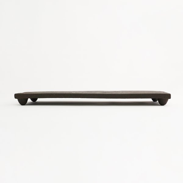 画像2: 【CHITOSE -千歳-】突出皿 黒 【CHITOSE -千歳-】Appetizer Plate Black (2)