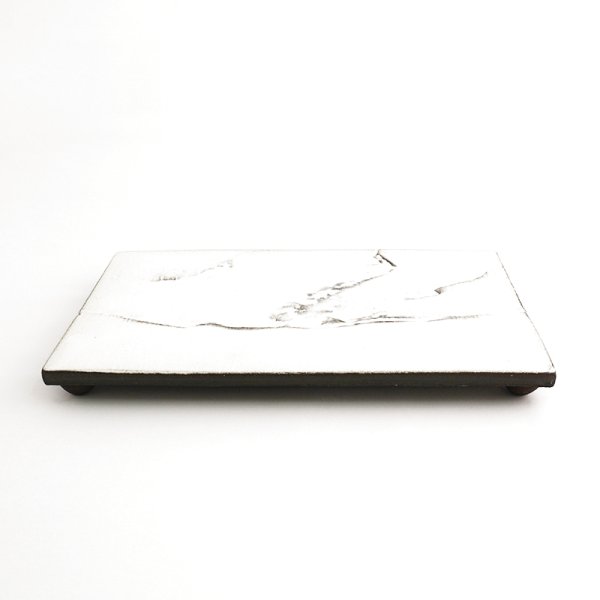 画像3: 【CHITOSE -千歳-】焼物皿 白 【CHITOSE -千歳-】Grilled dish Plate White (3)