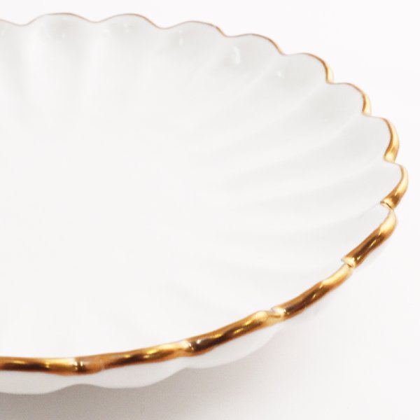 画像4: 【KINKA -金華-】中皿 白 【KINKA -金華-】Medium Plate White (4)
