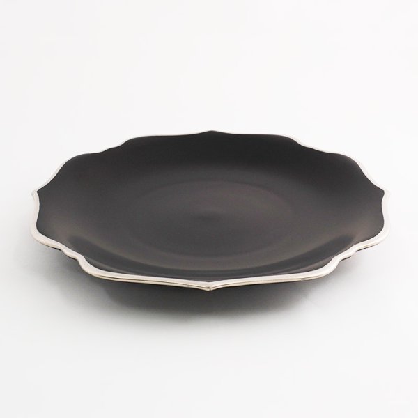 画像3: 廃盤:【RINKA】盛皿 黒 (3)