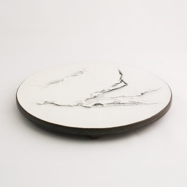 画像3: 【CHITOSE -千歳-】丸皿 白 【CHITOSE -千歳-】Round Plate White (3)