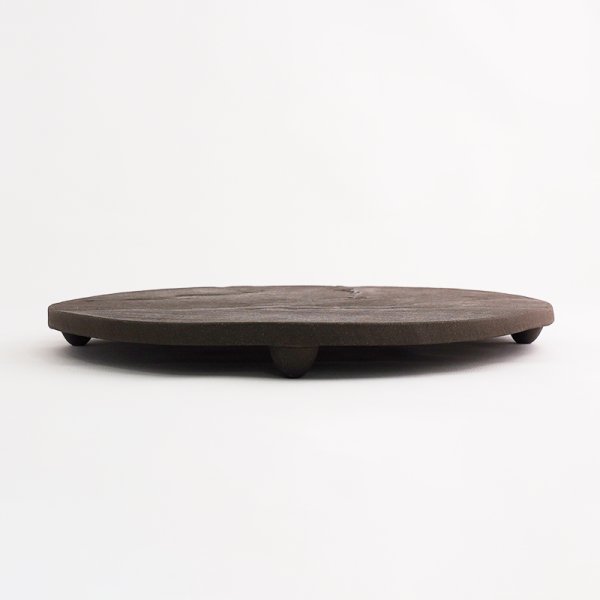 画像2: 【CHITOSE -千歳-】丸皿 黒 【CHITOSE -千歳-】Round Plate Black (2)