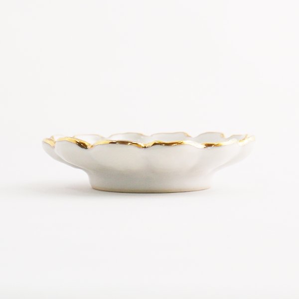 画像2: 【KINKA -金華-】小皿　白 【KINKA -金華-】Small Plate White (2)