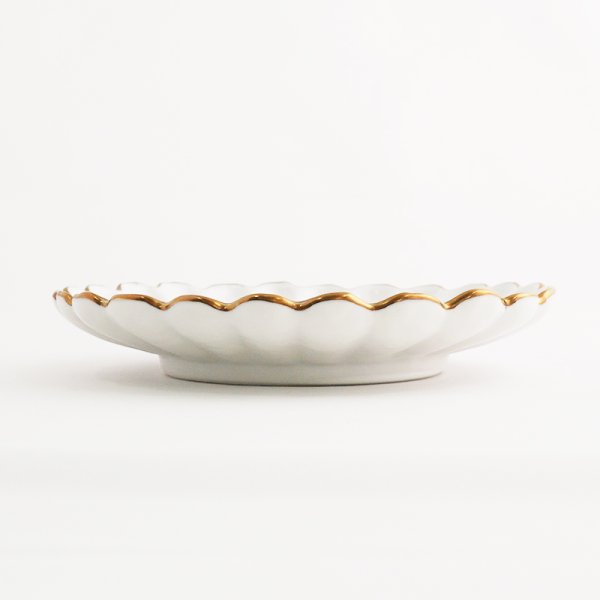 画像2: 【KINKA -金華-】中皿 白 【KINKA -金華-】Medium Plate White (2)