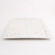 画像3: 【白御影】石目角皿（大） 【SHIROMIKAGE】Stone Square Plate Large (3)