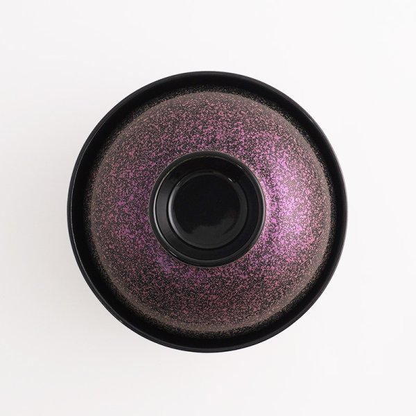 画像3: 【GINGA -銀河-】煮物碗 紫 【GINGA -銀河-】Simmered Dish Bowl Purple (3)