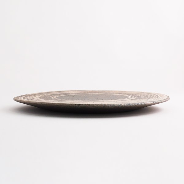 画像2: 【SUIMON -水紋-】20cm丸皿 【SUIMON -水紋-】20cm Round Plate (2)