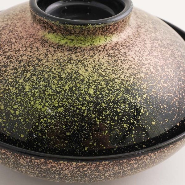 画像4: 【GINGA -銀河-】平蓋向 緑 【GINGA -銀河-】Muko-zuke with lid (4)