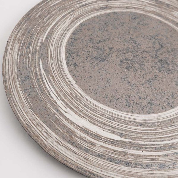 画像4: 【SUIMON -水紋-】28cm丸皿 【SUIMON -水紋-】28cm Round Plate (4)